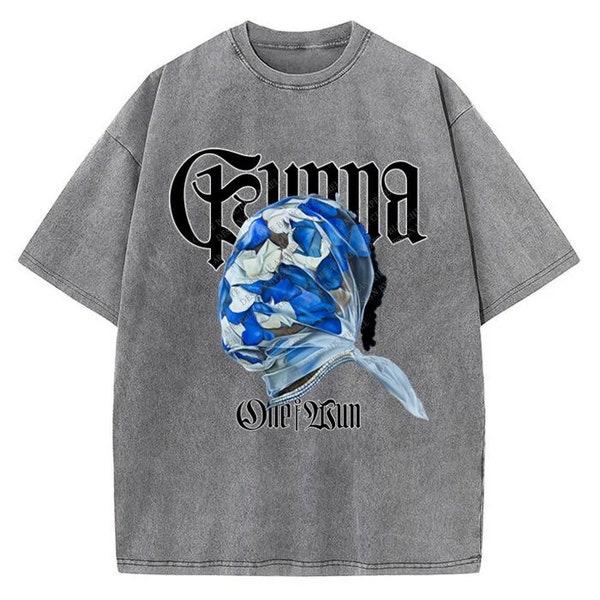 Gunna One Of Wun T-Shirt Album Art Custom Graphics Gunna Wunna Fan Tee