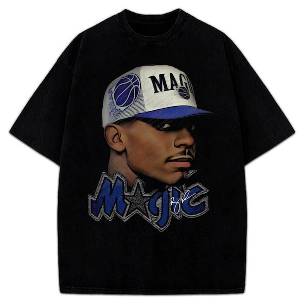 Penny Hardaway T-Shirt Young Magic Penny Custom Graphic Tee