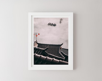 Ban Rak Thai Sunrise Print: Mae Hong Son, Thailand Travel Photography