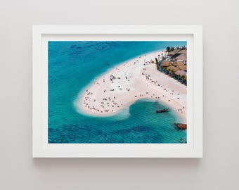 Koh Lipe North beach Print, Thailand Landscape Photography, Minimalist Wall Art, Travel Poster