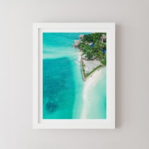 Koh Tao (Koh Nang Yuan) island Print, Thailand Landscape Photography, Minimalist Wall Art, Travel Poster