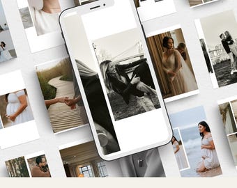 Paquete de plantillas de historias de carrusel de Instagram Plantillas de redes sociales para fotógrafos Creador de contenido Plantilla de historia de Instagram de carrusel de IG Boda IG