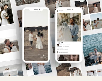 Plantillas de Instagram para fotógrafos: Kit de redes sociales de fotografía (personalizable en Canva)