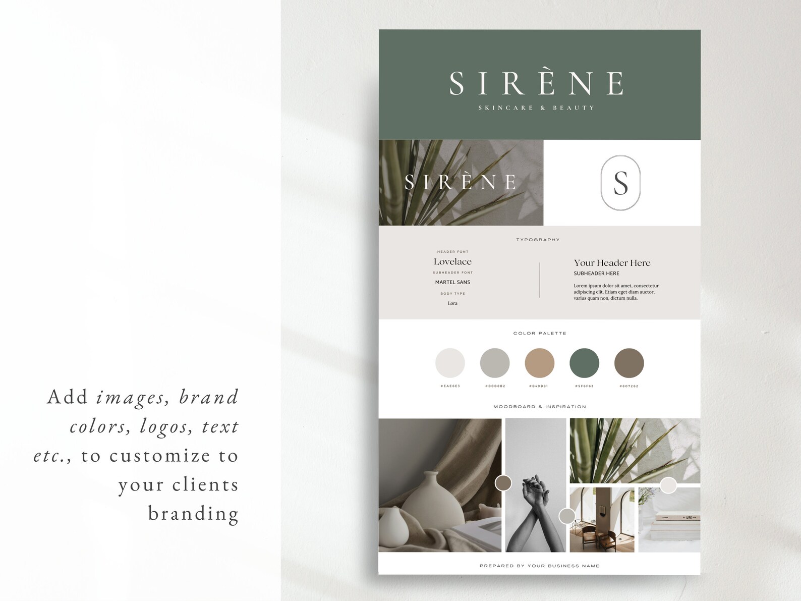 Brand Development Package Brand Board Template Bundle for Brand Strategists Editable Canva ...