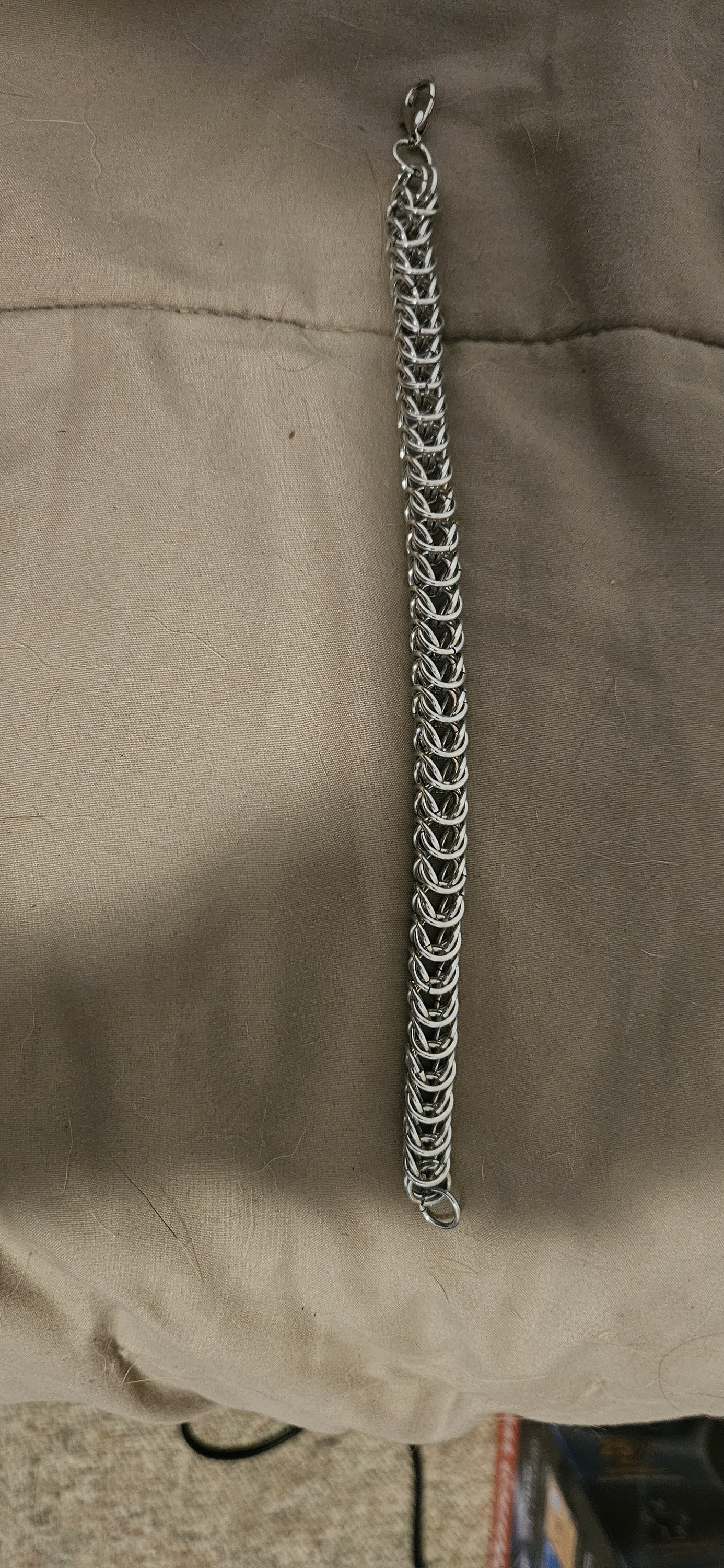 Box Weave Chainmail Bracelet - Etsy