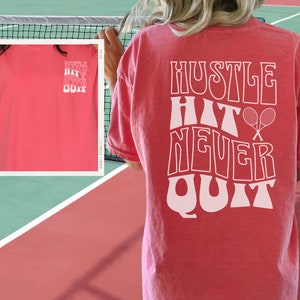 Trendy Tennis Shirt, Comfort Colors Tennis Graphic Tee, Cute Tennis Tshirt Design, Tennis Coach Gift, Fun Tennis Player Gift, Teen Tennis