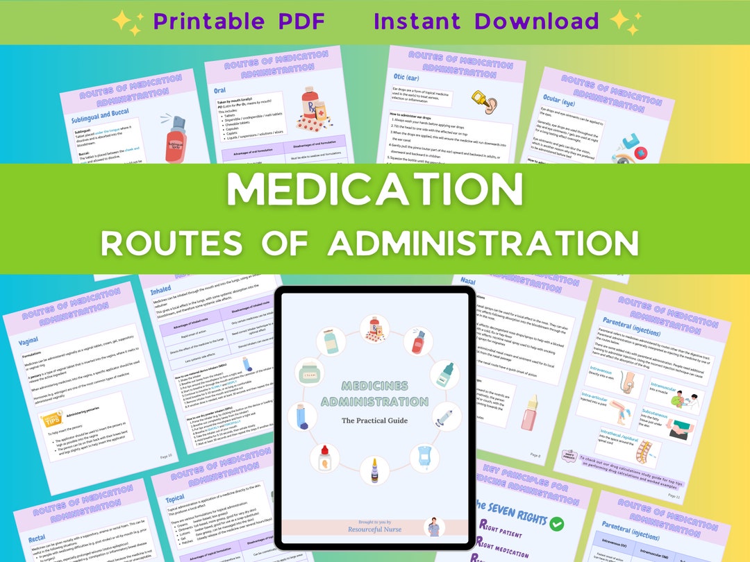 Pharmacology Study Guide | Nursing Notes | Pharmacy Notes Bundle ...