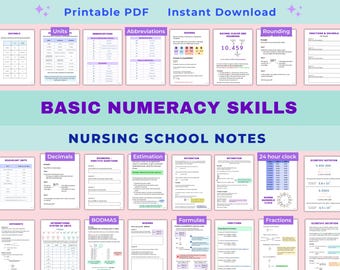 Nursing Fundamentals | Dosage Calculation Study Guide | Nursing Notes | Student Nurse | Nurse Calculations | Nursing School | Pharmacology