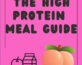 The High Protein Meal Guide Done For You Editable Ebook plr MRR resell commercial rights digital products BBL Boss Babe  Gym 10 FREE gifts