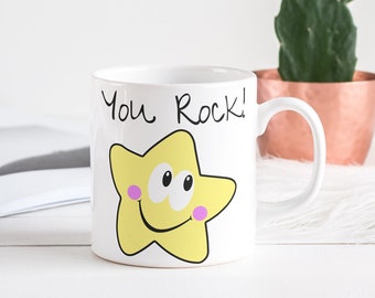 You Rock Kaffeebecher, Inspiration Geschenk