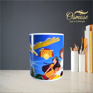 80&#39;s Cartoon Mug - The Mysterious Cities of Gold
