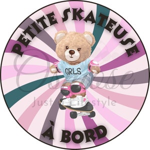 Baby on Board Sticker - Little Skater