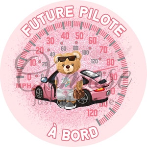 Baby on Board Sticker - Future Pilot