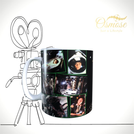 Mug Cinéma OSMOSE - E.T. L'Extra-Terrestre - Blanc - Neuf - Collection