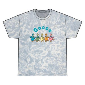 Goose the Band Tie-Dye T-shirt: Unisex bomullsfestivalt-shirt