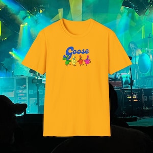 Goose The Band Dancing Goose Unisex Softstyle T-Shirt Lot Style