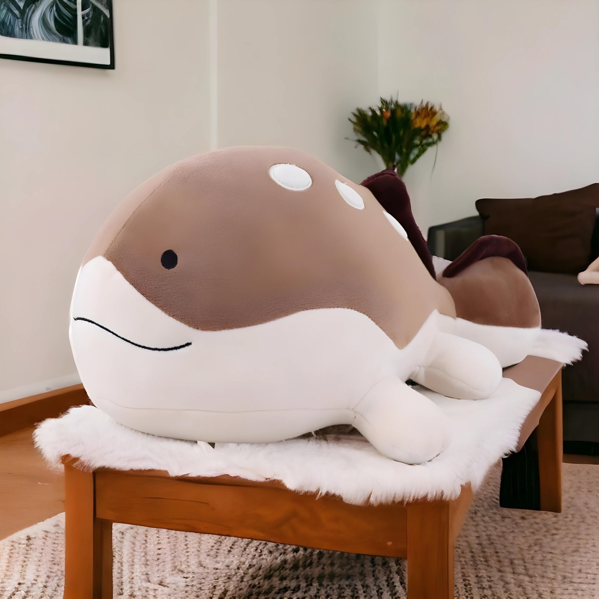 17-Inch Clodsire Big Size Cushion Plush – Pokemon POTEHAGU Sanei – Japan Import Stuffed Toy
