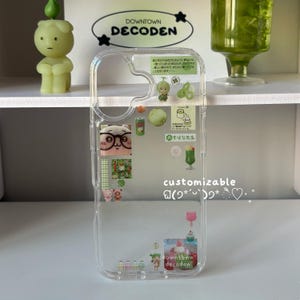 heisei retro customizable sticker deco resin juminocore japanese vintage-style phone case !
