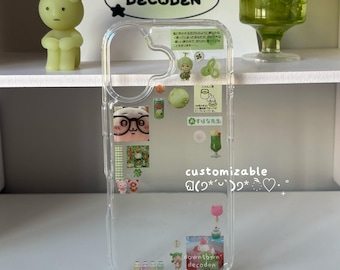 heisei retro customizable sticker deco resin juminocore japanese vintage-style phone case !