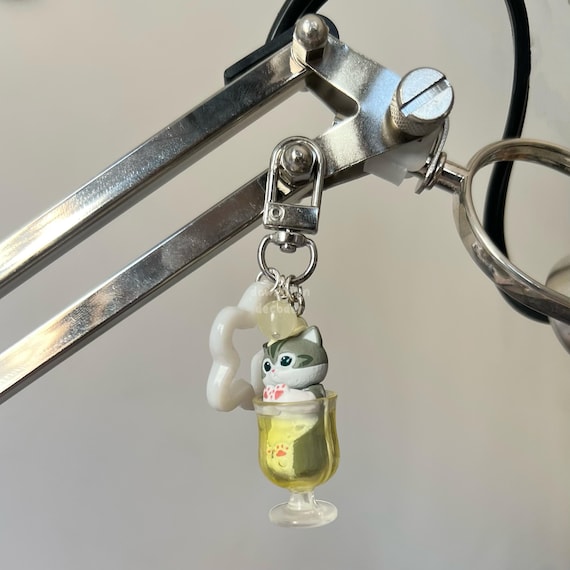 Mofusand Cream Soda Figurine Dtdeco Keychain Heisei Retro