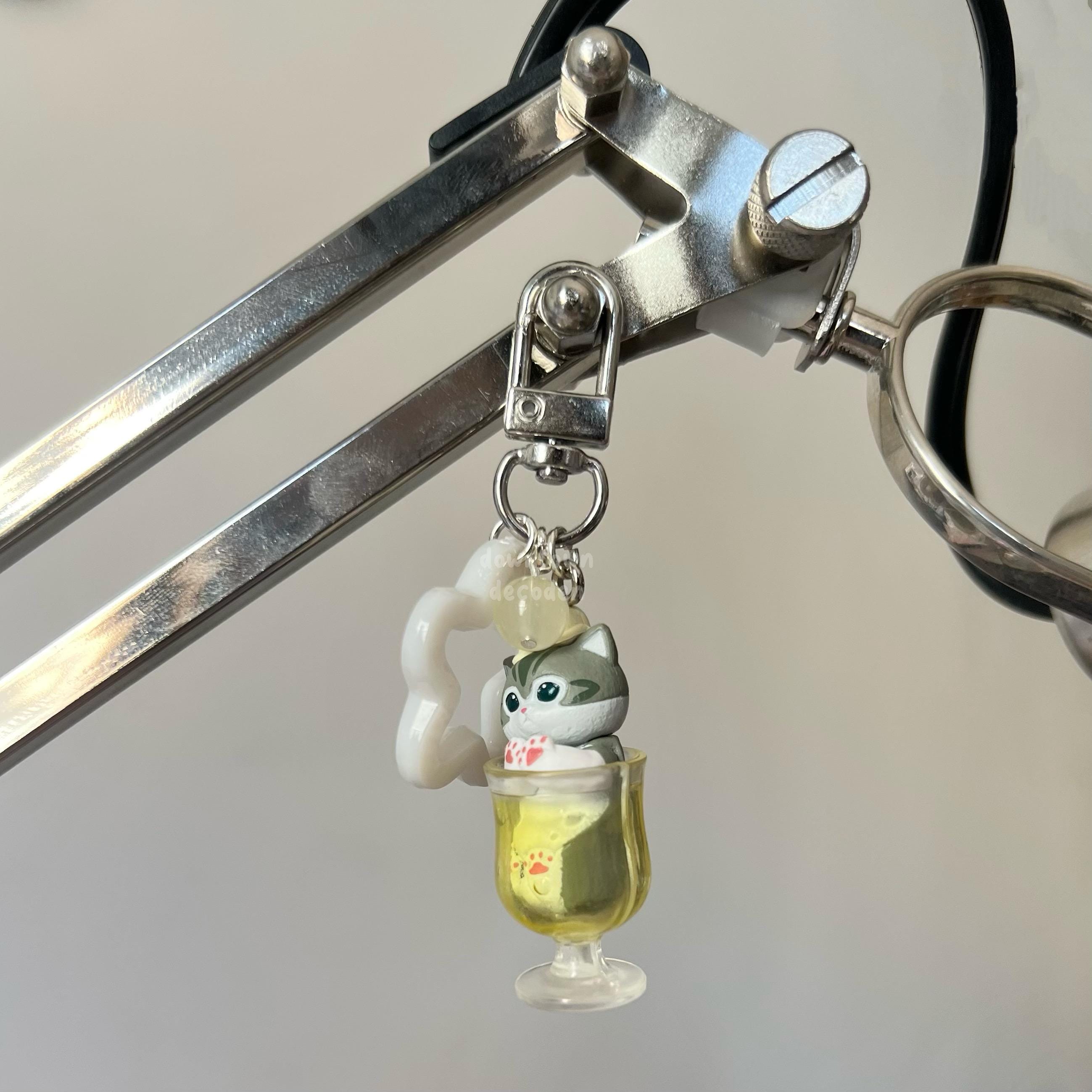 Mofusand Cream Soda Figurine Dtdeco Keychain Heisei Retro