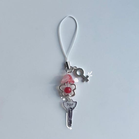 Red Tulip Nana 707 Key Anime Dtdeco Lesbian Phone Charm <3 - Etsy