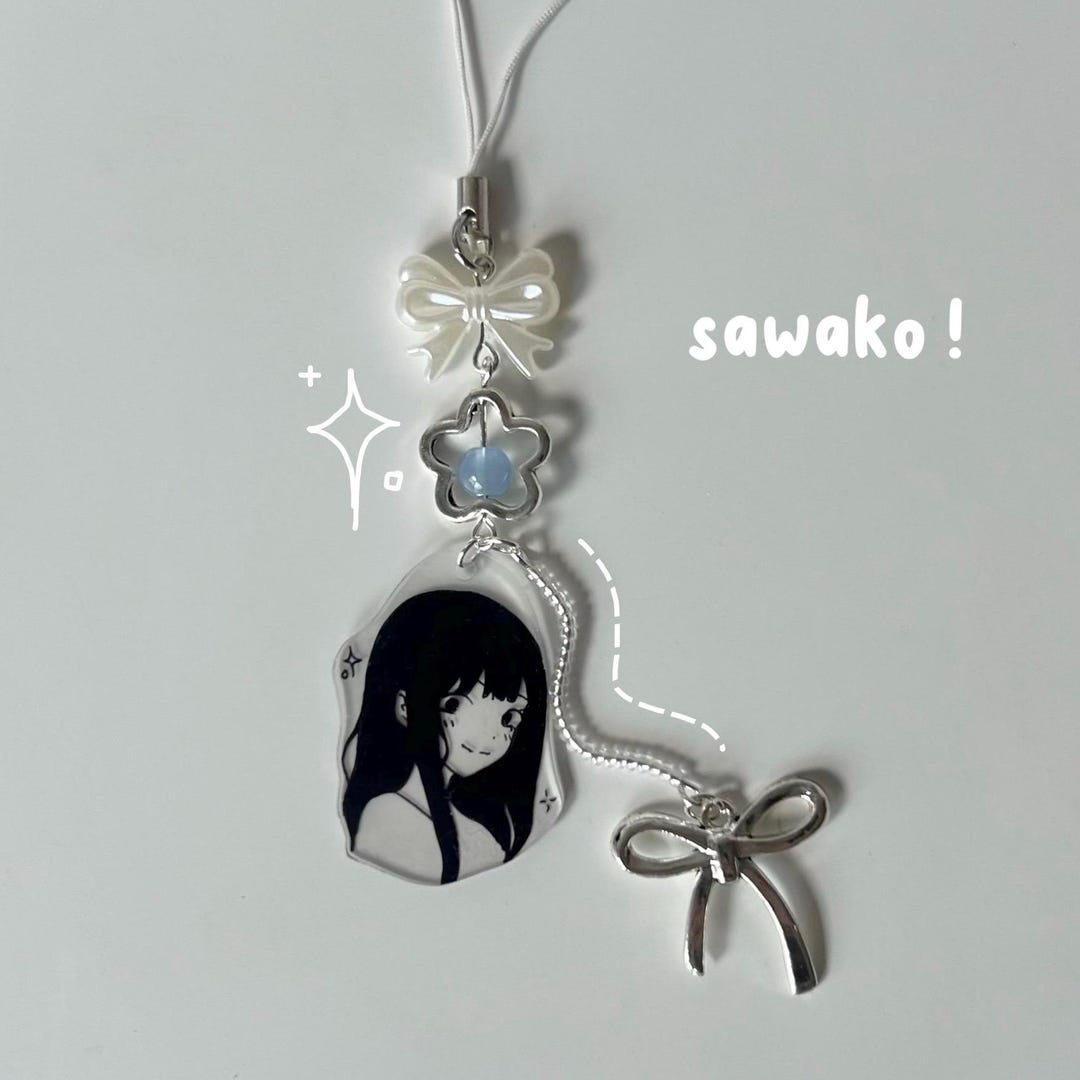 Breloque Téléphone à Quatre Feuilles Sawako - Ornement Suspendu Anime, Pour Cosplay Et Décoration