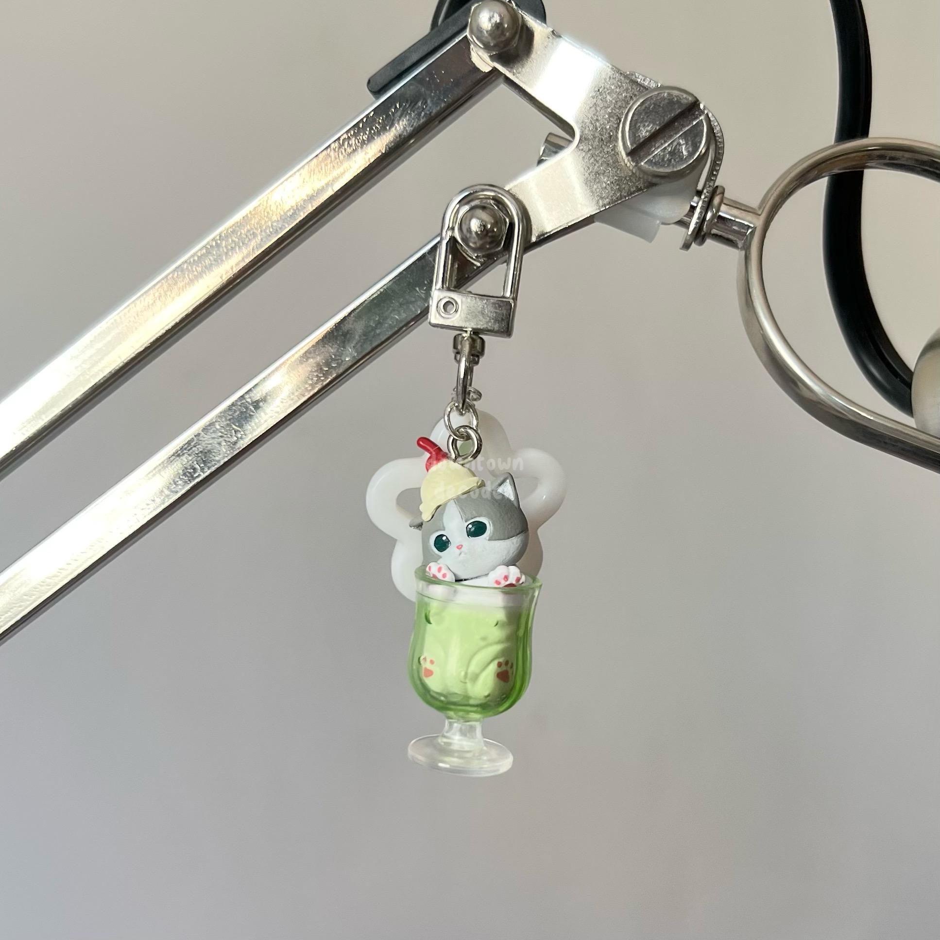 Mofusand Cream Soda Figurine Dtdeco Keychain Heisei Retro