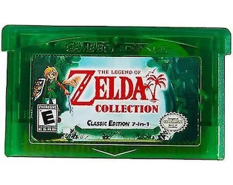 The legend of Zelda 7 in 1 Collection / Zelda 7 games collection Gameboy Advance / Saves / Game Boy Game / Multi Language Pokemon Mario