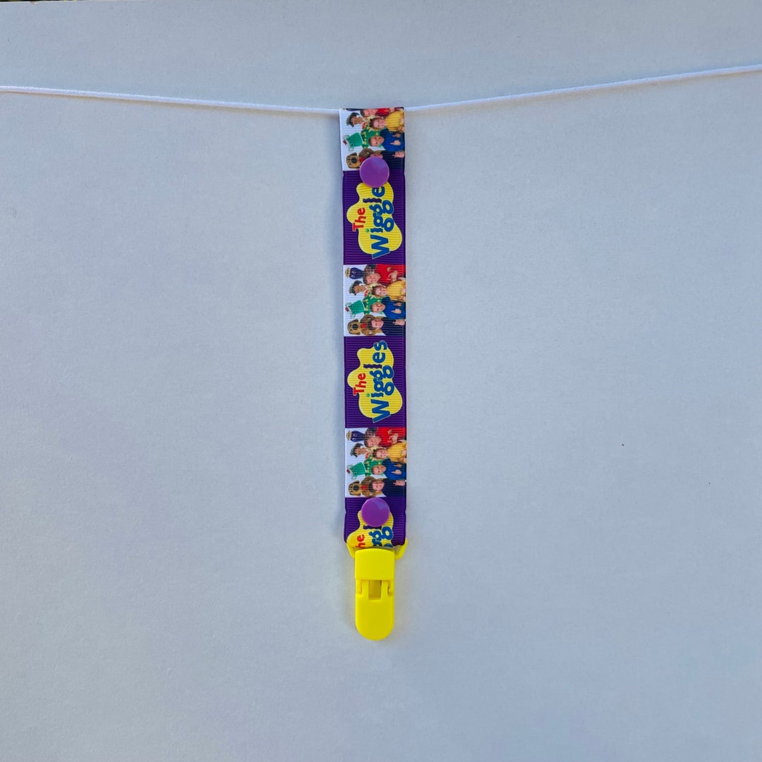 The Wiggles Dummy Clip Pacifier Clip Etsy