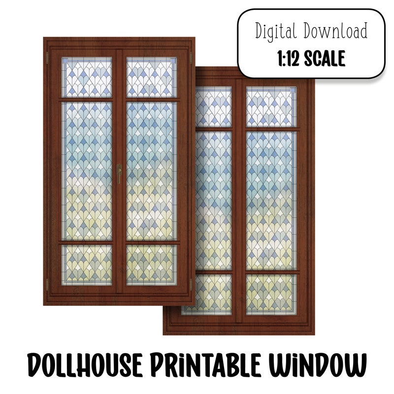 1:12 Scale Windows - Etsy