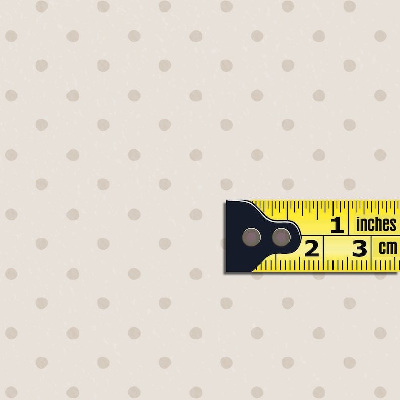 Miniature wallpaper, 1:12 scale, dollhouse, baby room wallpaper, beige and white geometric pattern, digital print. image 5