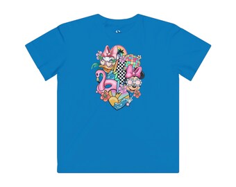 Zomer Minnie en Daisy Bright Retro Vibes - Jeugd-T-shirt