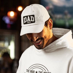 Dad Est 2024 hat -REAL LEATHER - Dad hat Personalize it for any year! Perfect gift for new dads. Perfect Christmas, birthday gift!