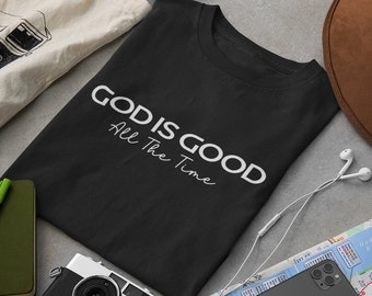 God Is Good Comfort Colors Shirt: uniseks christelijk T-shirt