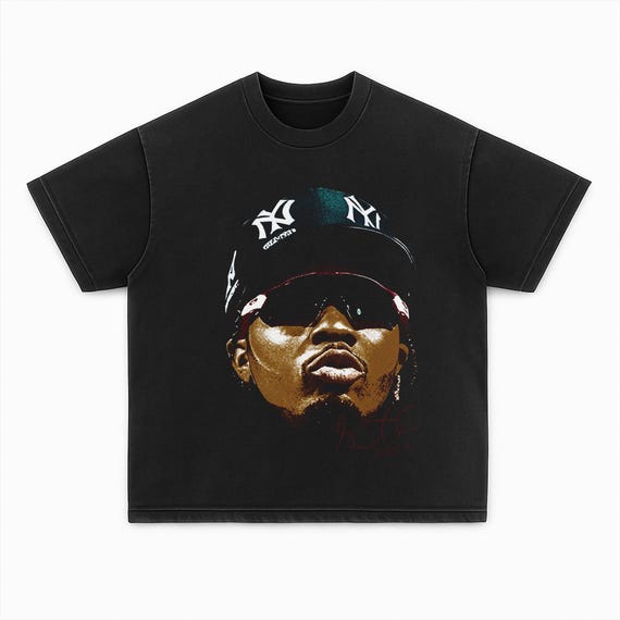 Gervonta Davis PNG Design, Vintage NBA Oversize 16x20 Shirt