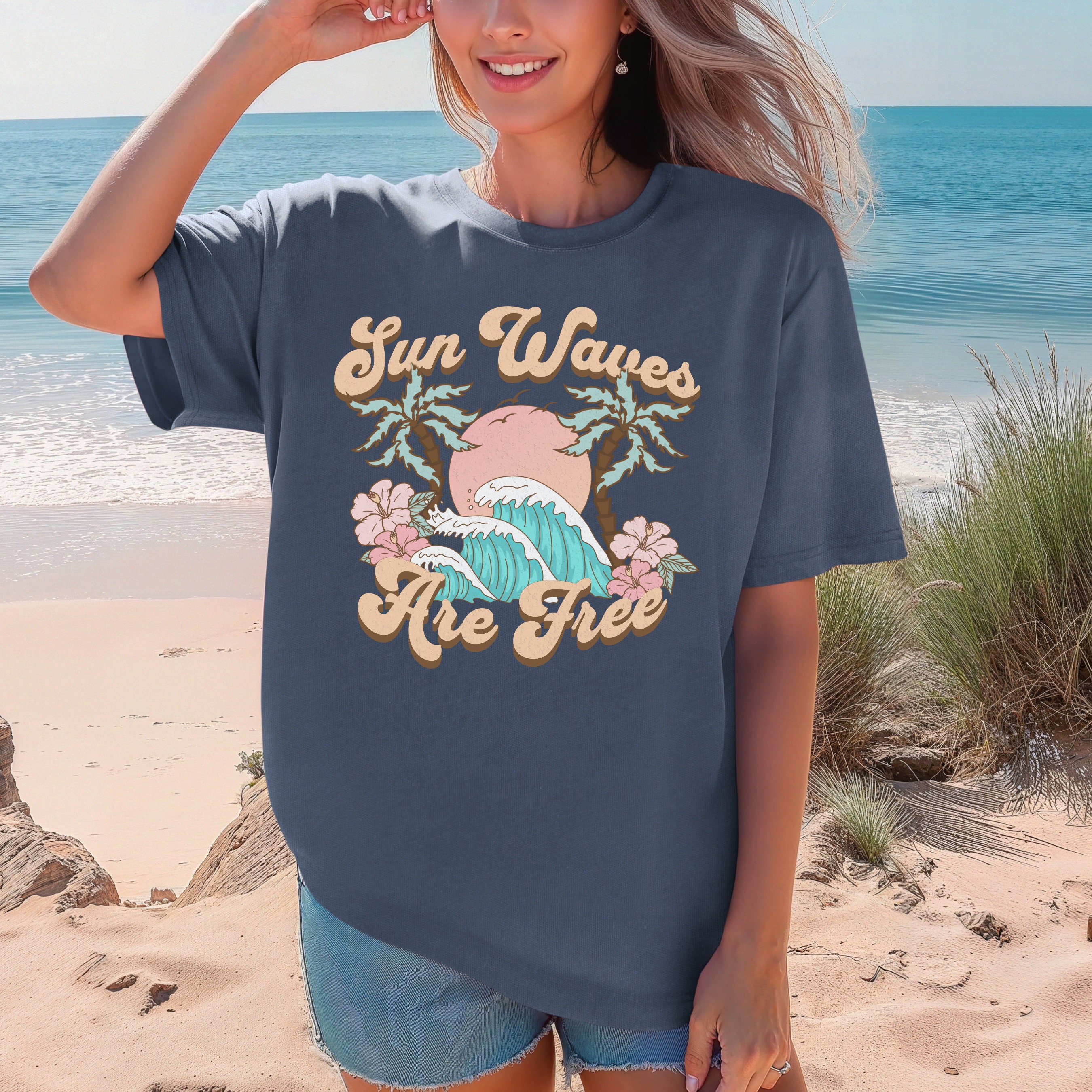 Take Me to the Beach Adult Hooded Blanket Shirt