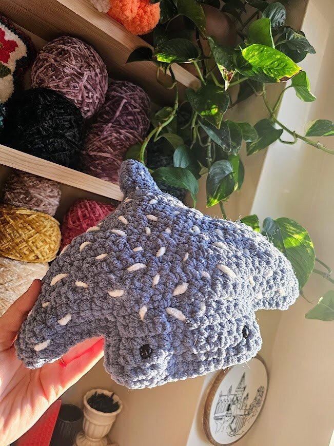 Easy Pet Stingray Crochet Pattern