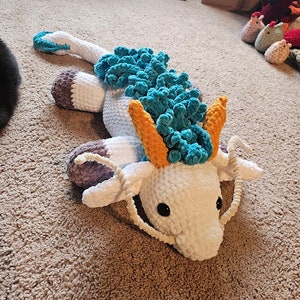 Dragon Haku Crochet Pattern Etsy