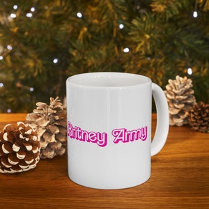 Britney Spears Army Ceramic Mug 11oz