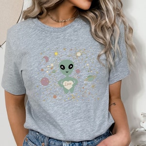 Alien Shirt, Extraterrestrial Shirt, Love Shirt, Space Shirt, Planet Shirt, Cosmic Shirt, Interstellar Shirt