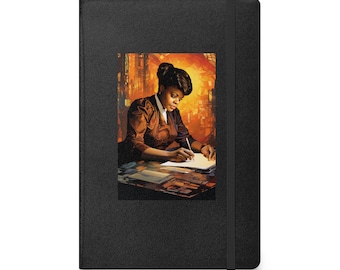 Ida B. Wells Journal – Hardcover Bound Notebook | Black History Gift, Inspirational Stationery, Activist Writing Journal