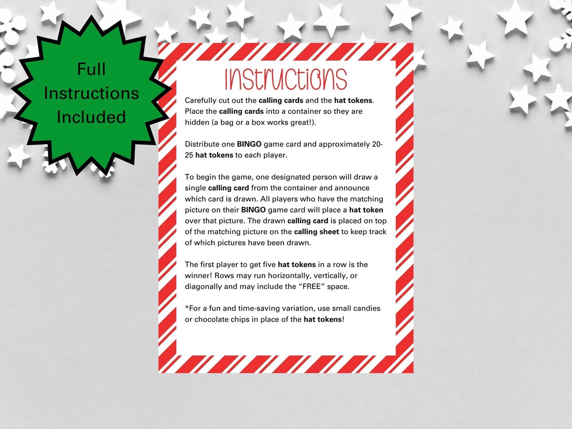 Christmas Bingo Christmas Bingo Cards Christmas Bingo Printable For 