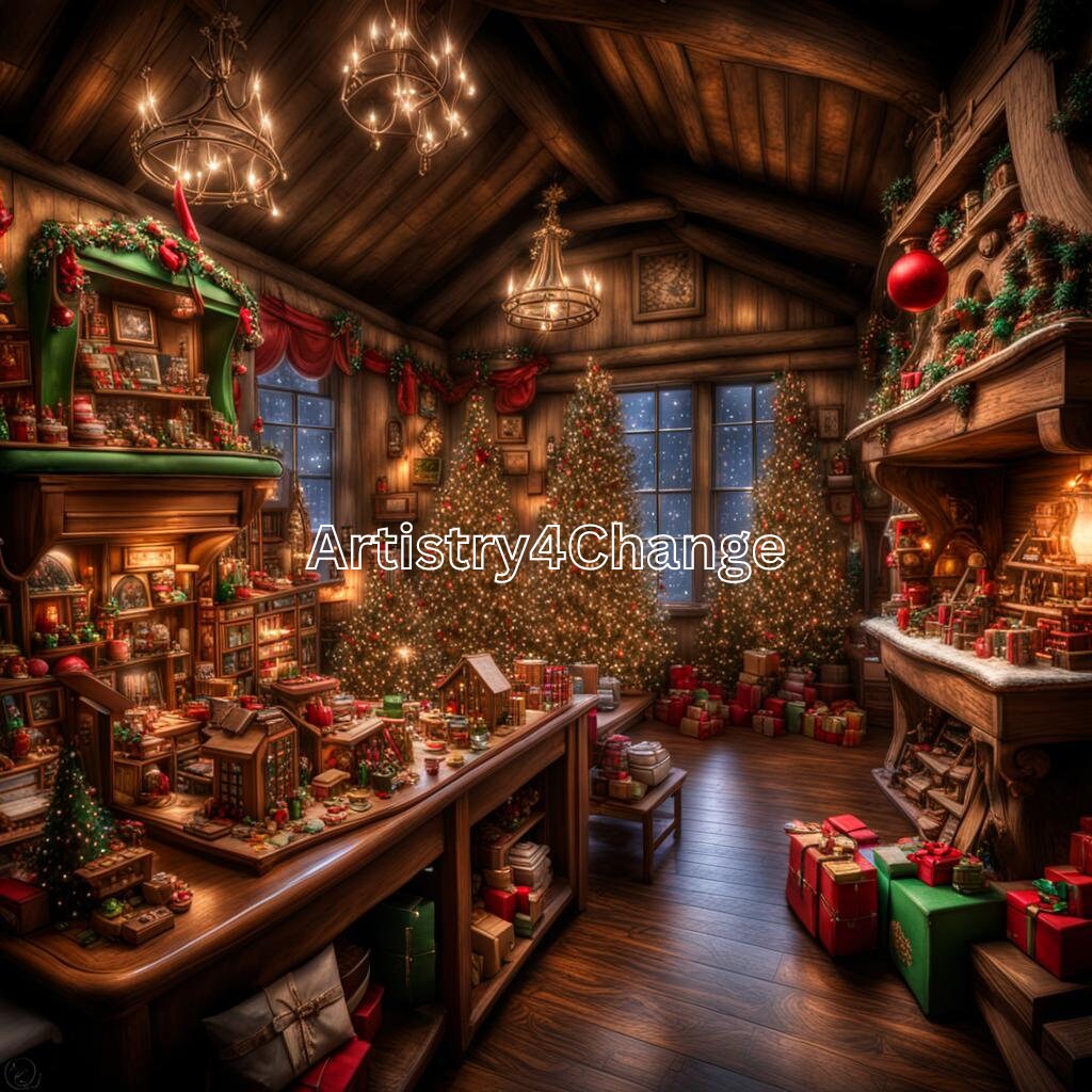 Santa's Workshop - Etsy