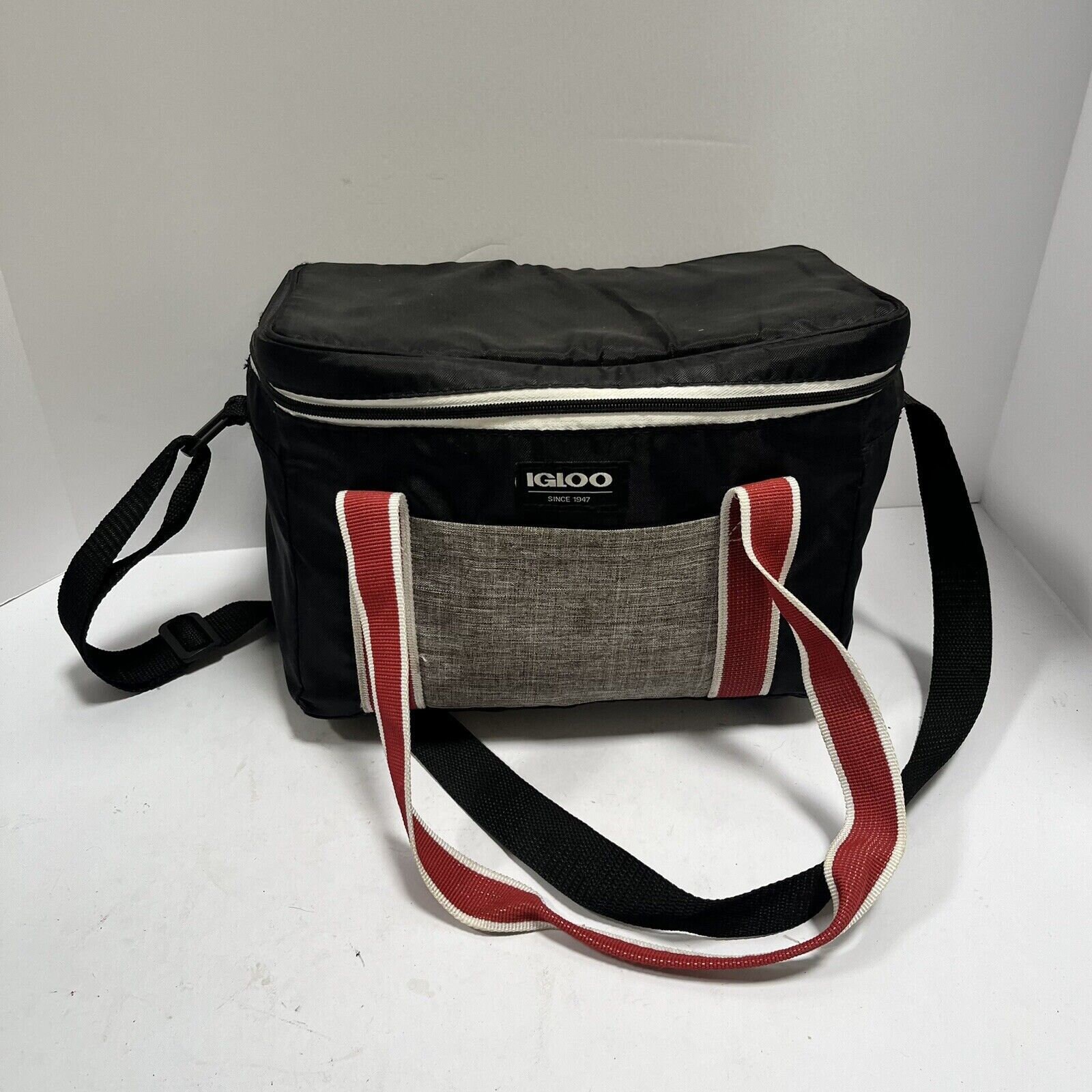 Igloo 12 Can Heritage Lunch Companion Cooler Bag Black Etsy
