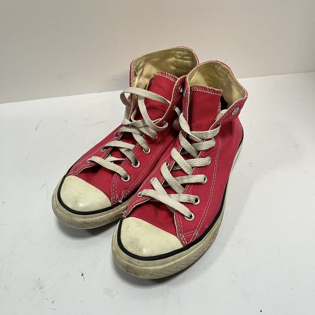 Converse CTAS All Star Chuck Taylor Hot Pink High Top Shoes 3 Etsy