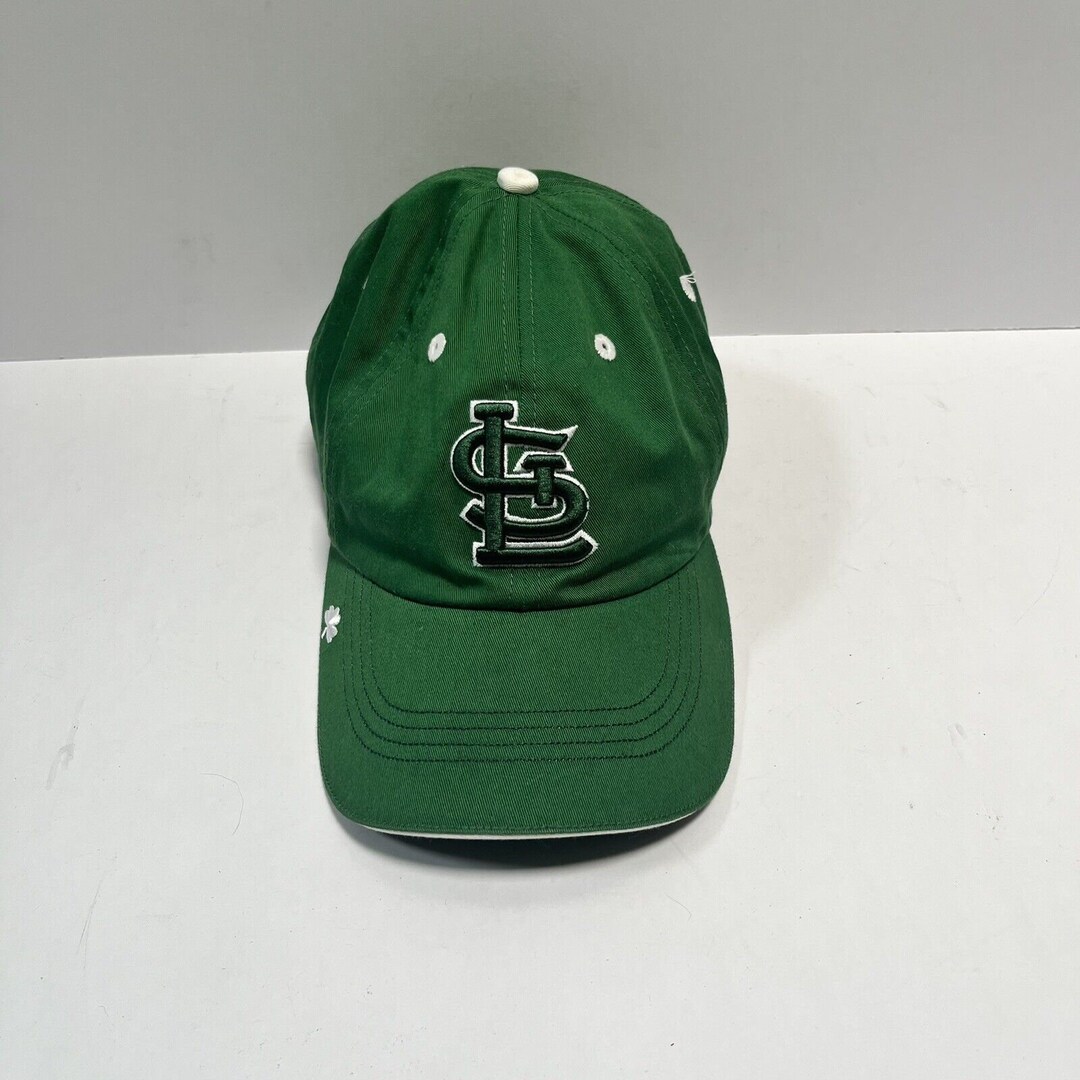 St Louis Cardinals Hat Green New Era Shamrocks Adjustable Strap St