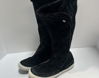 Women s Size 7 Converse All Star Beverly Winter Suede Shearling