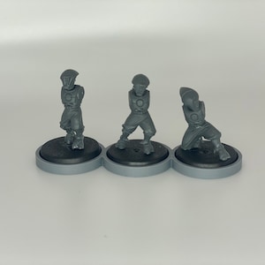 3D Printed Tabletop Movement Trays in 25mm/32mm/40mm options- Perfect for Warhammer/Warhammer 40k Age of Sigmar