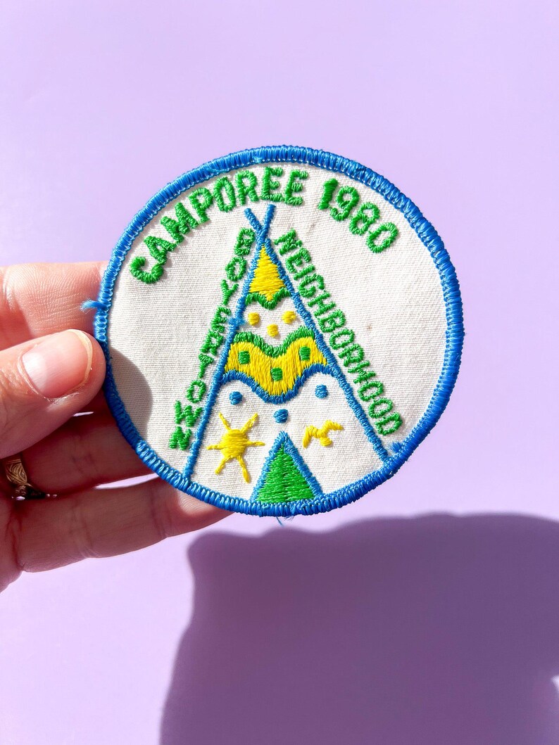 Girl Scout Vintage Patches - Large Size Multiple
